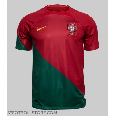 Portugal Nuno Mendes #19 Replika Hemmatröja VM 2022 Kortärmad